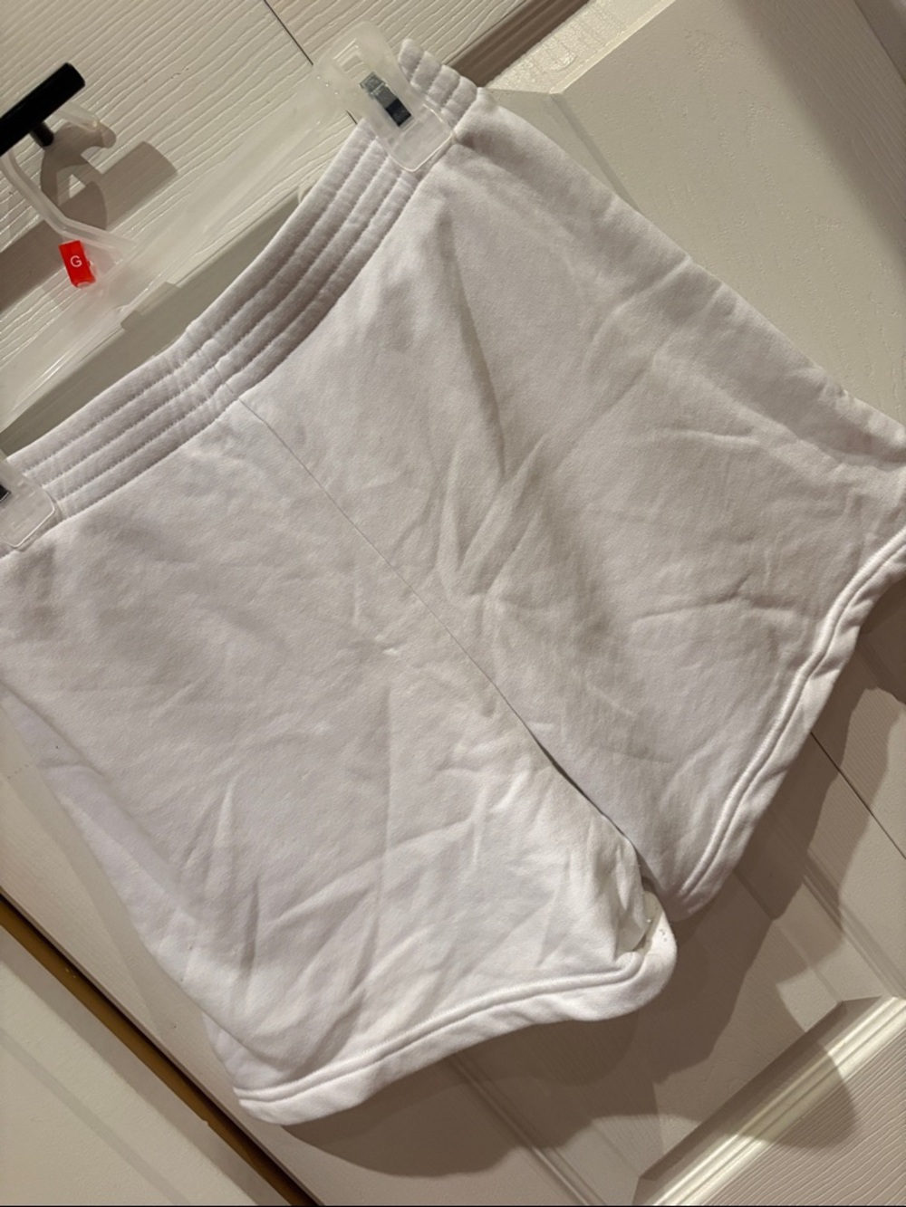 Aritzia White Sweatshorts - Picture 4 of 5